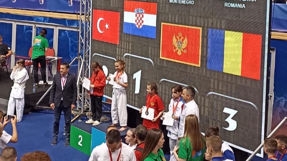 Öğrencimizden  Balkan Şampiyonasında Gümüş Madalya